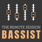 remote bass guitar recording bassist