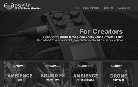royalty free sound libraries for creators